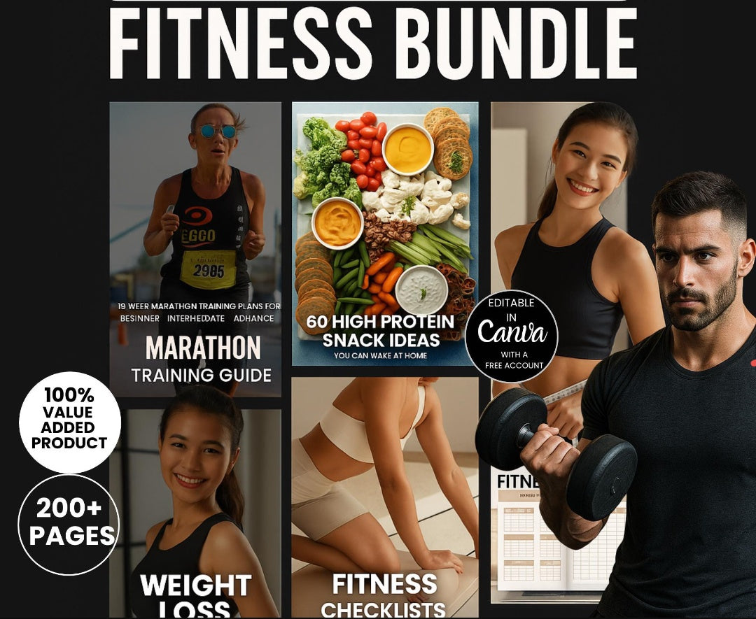 20,000+ Ultimate Fitness Bundle.Fitness Planner and Fitness Ebooks,