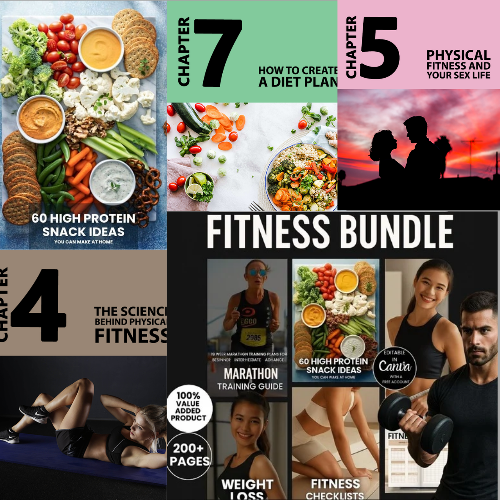 60,000+ Ultimate Fitness Bundle.Fitness Planner and Fitness Ebooks,